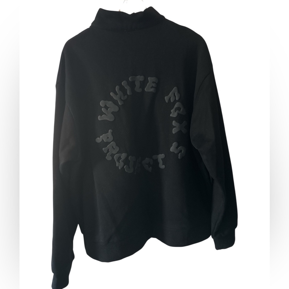 White Fox Quarter Zip Sweatshirt - Picture 6 of 6